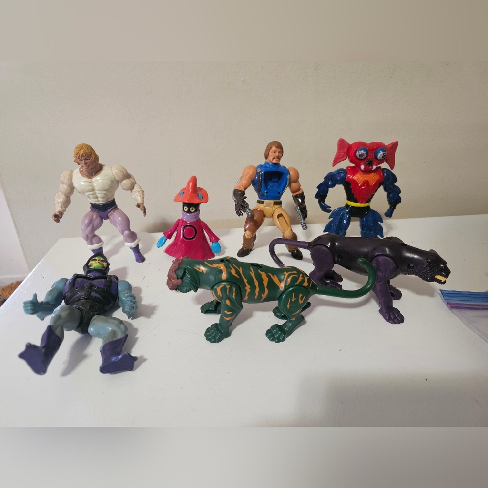 Masters Of The Universe MOTU action Figures Set Of 7
